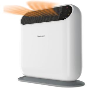 Honeywell ThermaWave 6 Ceramic Technology Space Heater, White  Ceramic Heater with Programmable Thermostat