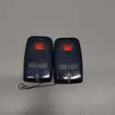 Kingdder 2 Pcs 2 Channel Remote Control Compatible with BFT Mitto B RCB02 R1, 433.92mhz Gate Opener Remote Control Transmitter for All Kinds of Doors, Easy to Program