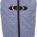 Gooby Fashion Vest Dog Jacket - Gray, X-Large - Warm Zip Up Bomber Vest with Dual D Ring Leash - Winter Water Resistant Small Dog Sweater (X-Large chest (~20.5"))