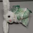 Bearington Lil' Whisker Easter Bunny Stuffed Animal - 6" White Easter Stuffed Animals for Everyday Cuddles and Playtime - Adorable Bunny Rabbit Plush Gift for Babies, Toddlers, and Kids