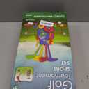 SUPER JOY Toddler Golf Set with 4 Clubs & 8 Balls (Blue+Mat)