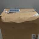 mDesign Plastic Modern Storage Organizer Bin Basket with Handles for Bathroom Organization - Shelf, Cubby, Cabinet, Vanity, and Closet Organizing Decor - Ligne Collection - Clear (10 x 10 x 8 (Pack of 1))