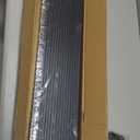 HZIU 51 Deck Balusters 32'' Straight Baluster, Black Metal Deck Spindle and Stairs Railing with Screws, Hollow Rectangle Deck Balusters for Deck Railing Porch (32x1.2x0.4Inch)