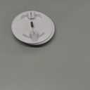 Access Panel Round 5" Spring-Clip (Max Service Opening 4") Plastic White (Pack of 2) (Round 5")