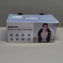 AMZPONY Cordless Neck Massager for Pain Relief Deep Tissue, Rechargeable Shiatsu Neck and Back Massager with Heat Kneading Shoulder Massage for Body Muscle Pain Relief,Gifts for Dad Mom Friends (Black)