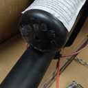 7600LBS Electric Trailer Jack, 12V Heavy Duty RV Jack with Remote Control, IPX64 Waterproof, 9.8-31.5" Extended Electric Tongue Jack for A-Frame, Utility & RV Trailer, LED Light & Bubble Level