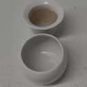 BUYMAX African Violet Pots, 6 inch Ceramic Easy Self Watering Plant Pot for Busy Plant Lovers, Automatically Absorb Appropriate Amount of Water, Flower Pot Indoor-Plants Not Included (Wihte)