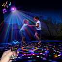 Trampoline LED Lights with Music, 9 Colors, Remote Control - Syncs up to 16FT, 15FT, 14FT, 12FT, 10FT Trampoline Accessories for Kids & Adults