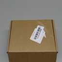 Zookpr 4 Inch Rubber Round to Oval Dryer Vent Adapter with Stainless Steel Worm Drive Clamp Fill All Recessed Dryer Vent,Black,Oval Duct Connector for House