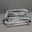 PELEGON Toilet Safety Rails (350 lb) - Adjustable Toilet Safety Frame & Rails, Toilet Safety Rail for Elderly Adults, Toilet Handles for Seniors, Toilet Bars for Elderly, Disabled & Handicap - Grey (Gray)