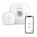 CHAMBERLAIN Smart Garage Control - Wireless Garage Hub and Sensor with Wifi & Bluetooth - Smartphone Controlled, myQ-G0401-ES, White