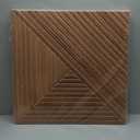 Acoustical Wall Panels, 6-Piece 23.62 X 23.62 Inches Art Acoustic Panels, Decorative Acoustic Panels, Acoustic Wall Panels, Sound Absorbing Wall Art, Arcadian Vortex