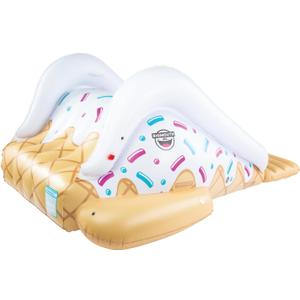 BigMouth Inc. Ice Cream Inflatable Pool Slide, Blow Up Water Slide for Kids, Fun Swimming Pool Toy, Holds 200 Pounds