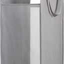 FENTEC Fentec Hanging Laundry Hamper, Hanging Laundry Basket, Slim Laundry Hamper Bag with Handles, Portable Hanging Closet Hamper, Mesh Heavy Duty Hanging Laundry Bag (Grey,1 Pack)
