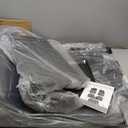 Carbon Fiber Pattern Floor Mats Fit for Infiniti QX60 & Nissan Pathfinder 8-Seater 20222025 3-Row All Weather Protection Car Floor Liners 4-pc Silver