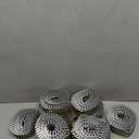 findmall 3600 Count Siding Nails 1-3/4 Inch by .092 Inch 15 Degree Ring Shank Hot-Dipped Galvanized Collated Wire Coil