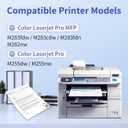 206A Black Toner Cartridges 2 Pack for HP 206A 206X M283fdw M283cdw M255dw | Compatible for HP Color LaserJet Pro MFP M283fdw M283cdw M283fdn M255dw M283 M255 Printer W2110A W2110X High Yield with Chip