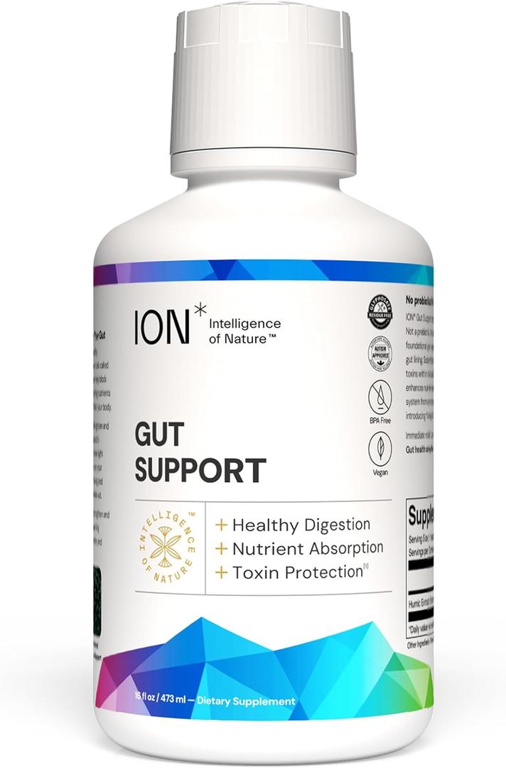 ION* Intelligence of Nature Gut Support Supplement, 16 Fl Oz (Pack of 1)