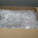 Clear Tarp 8x20ft Clear Tarps Heavy Duty Water Resistant with Reinforced Edge,14Mil Thickened Transparent Tear Resistant Water Resistant PVC Vinyl Tarpaulin Enclosure for Patio, Greenhouse Outdoor