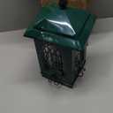 Kingsyard Squirrel Proof Bird Feeders for Outdoors with Weight-Activated Perches, 5 Lbs Capacity Large Metal Bird Feeder House for Small Wildbirds Cardinal Finch Bluebird, Weatherproof, Green