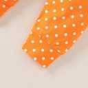 My First Thanksgiving Outfits Kids Toddler Baby Girls Ruffle Sleeve Shirt+Pants Set Fall Clothes (Brown)