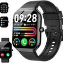 Motast Smart Watch(Answer/Make Call), 1.96" HD Smartwatch for Men Women, 2025 Fitness Activity Tracker with Heart Rate/Sleep Monitor/Pedometer