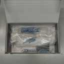 Amerdeco 6 Pack Champagne Bronze Cabinet Pulls 5 Inch(128mm) Hole Center Cabinet Hardware Kitchen Cabinet Handles for Bathroom Drawer Pulls Dresser Pulls ZH0014