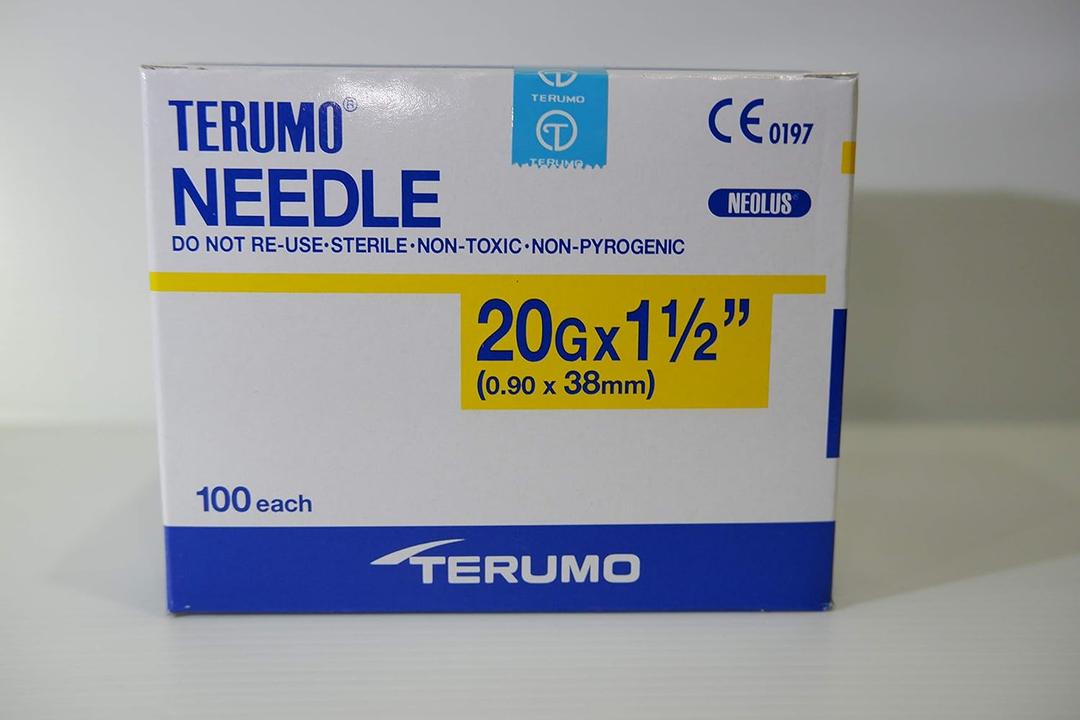 20G x 1  (0.90x38mm) 100 Each/Pack