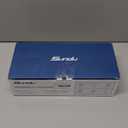 Travel Steamer for Clothes with 180 ml Water Tanks,15s Fast Heat-up,24 g/min Strong Steam Performance, Portable Garment Steamer with Touch Control, LED Display, Steam Iron(Blue Gold)