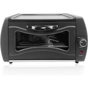 90-Second Pro Pizza Oven - 800F Countertop Oven with 6 Presets (Neapolitan, NY), Variable Heat 300-800F, Commercial-Grade, Indoor/Outdoor, Back-to-Back Cooking, Black Stainless Steel