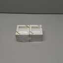 2 x HUIHUANG White Velvet Ribbon 3/8 inch x 25 Yards Single Face Velvet Ribbon for Gift Wrapping, Christmas Tree Ornaments, Wreath Decor, Invitations, Hair Bows, Flower Bouquet, Home Decor