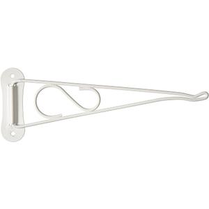 Mintcraft GB0213L Britan 0213L Swivel Hanging Planter Bracket, 10-Inch White Metal