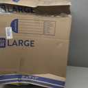 Package Delivery Box for Outside, with Delivery Sign 48 Gallon Storage with Lockable Secure, Large Resin Outdoor Package Drop Container