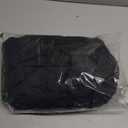 7.5FT Black Round Backdrop Cover Polyester Fitted Round Wedding Arch Cover, Circle Balloon Arch Backdrop Stand Covers for Wedding Birthday Party Baby Shower Decoration