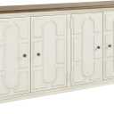 Signature Design by Ashley Roranville French Country Accent Cabinet or Server, White