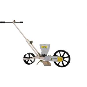 JP-1 Lite Garden Planter Seeder (Lightweight 15 lb, Precise, Durable) Vegetable Tool for Corn and Grass Planting, Hand Push Bag Seeder, Drop Spreader Alternative