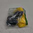 Halloween Costume Accessories for Adults: Steampunk Goggles Glasses Yellow Beanie Hat Black Gloves for Men Women Cosplay