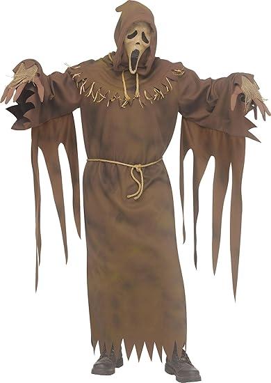 Scarecrow Costume Adult Scream Halloween Cosplay Officially Licensed XL
