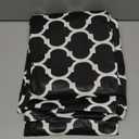 Morocco 2 Pack Kitchen Towels and Dish Towels Sets, Black White Morocco Pattern Minimalist 18" x 28" Dishcloths Soft Cotton Tea Towel Absorbent Hand Towels for Kitchen Drying Dishes