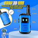 Kids Walkie Talkies Toys for Boys: comedyfun Mini Robots Walkies Talkies 2 Pack Birthday Gifts for 3 4 5 6 7 8 Year Old Boys Toys Age 4 5 6 7 8 Camping Outdoor Games