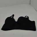 Push Up Bras for Women Plus Size Full Coverage Wide Straps Bra,Back Fat Smoothing Comfortable T-Shirt Bra(36C-46F) (44E, Black)