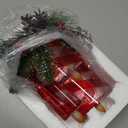 Christmas Snow Globe Flameless Candle, LED Lighted Electric Snow Globe with Spinning Glitter, Christmas Candles Battery Operated, Xmas Tabletop Decor for Adults Gifts (Candy Color)