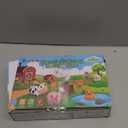 V-Opitos 10 Pack Farm Animal Matching Toys, Montessori Gifts for 1-3 Year Old Toddlers