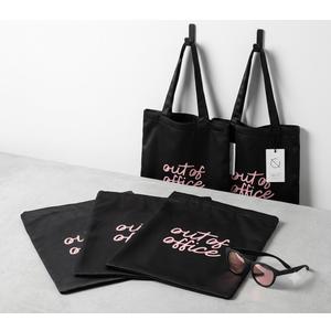 5 Pack Tote Bag Out Of Office Design