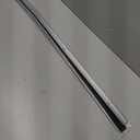 Door Brush Bottom Sweep-2 Pack Weather Stripping with 1.18 Inch Black Nylon Brush Fits for Exterior Doors and Industrial Use-1.1" Wide x 35.46" Long Aluminum Alloy Base-Silver