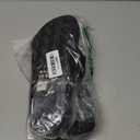 ONCAI Womens Flip Flops For Women Comfortable Strap Yoga Mat Non-Slip Women's Thong Sandal Casual Summer Beach Slippers With Arch Support Black Size 9.5