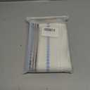 Coastal Blue Boho Throw Pillow Covers 18x18 Inch Farmhouse Decorative Striped Cushion Cases Accent Pillows Square Rustic Textured Woven Neutral Pillowcase for Sofa Couch Bed Living Room,Pack of 1