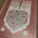 XJYISUO Vintage Framed Wall Art Persian Canvas Art Omegranate Tree Pictures Wall Decor Islamic Paintings Classic Artwork For Living Room Bedroom, 24"L x 16"W
