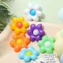 12 Pcs Spring Inflatable Hanging Flowers Colorful Inflatable Hanging Daisy Flower Ball for Spring summer Party Outdoor Decorations