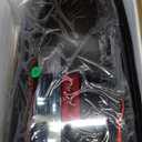 Tresound Rear LED Tail Lights for GMC Sierra 1500 2007-2013 (SLT, WT, SL, SLE), 2500 3500 HD 2007-2014 (Only fit 3500HD with Single Rear Wheel Model) GM2801208, Chrome Housing Smoke Lens